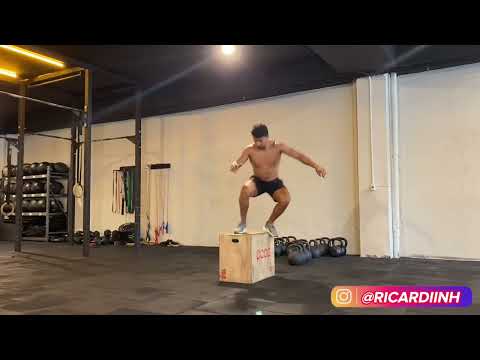 Box Jump over - Touch and Go