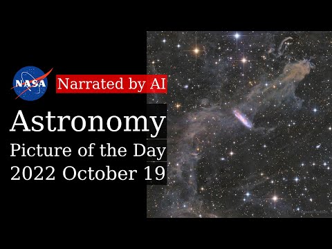 APOD: 2022-10-19 - A Galaxy Beyond Stars, Gas, Dust (Narrated by Salli)