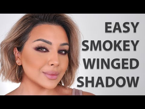 HOW TO DO SMOKEY WINGED EYELINER | NINA UBHI