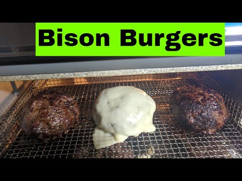 Bison Burger Recipe | Cuisinart Digital Air Fryer...
