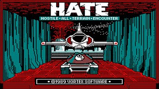 [Amstrad CPC] HATE - Hostile All Terrain Encounter - Longplay