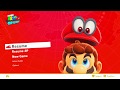 Super Mario Odyssey Title Screen Beta Version