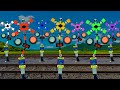 Railroad Crossings That Increase One After Another