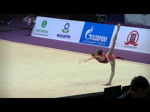 Evchik Yulia (BLR) rope  Int Comp Junior Grand Prix Moscow 2015