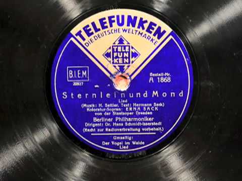 Erna Sack sings Sternlein und Mond
