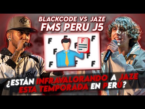 ARE THEY UNDERVALUING JAZE THIS FMS PERU SEASON? | BLACKCODE VS JAZE FMS PERU J5