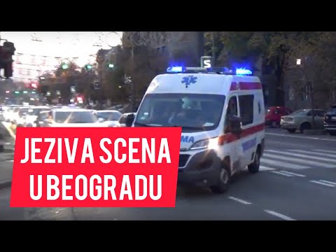 JEZIVA SCENA U BEOGRADU! Uzivo! HITNO prevezen u bolnicu sa TESKIM TELESNIM POVREDAMA!