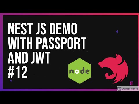 Nest JS Demo with Passport and JWT 12