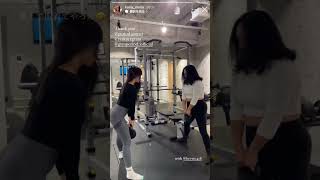 インスタ美女(@kana_melia) ジム トレーニング動画 #shorts