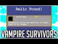 How to Get the Vampire Survivors YELLOW SIGN Relic! Tips and Tricks