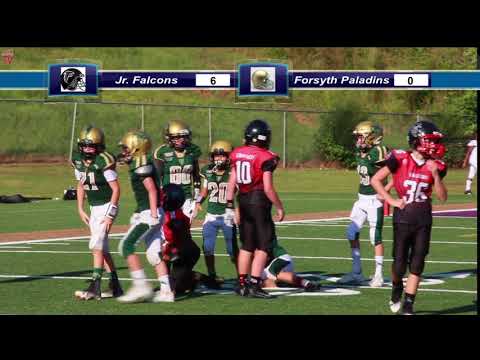 TwinSportsTV: Forsyth Paladins vs. Jr.  Falcons (11U Football)
