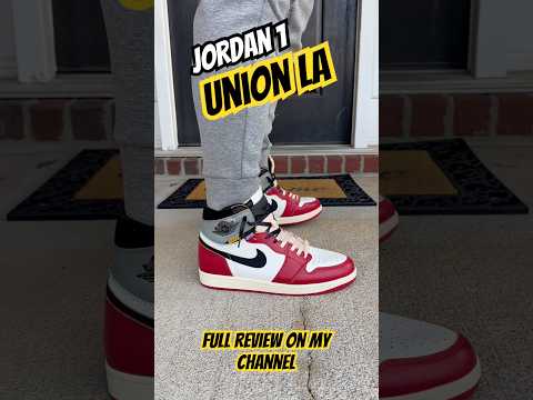 Jordan 1 Union LA 2025! Full review on my channel. #jordan #shoes #unionla #review
