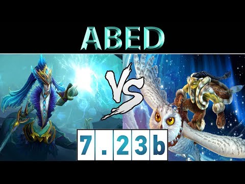 Abed [Naga Siren] vs [Batrider] ► NA Ranked ► Dota 2 7.23b