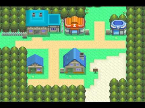 Sandgem Town (Day) - Pokemon Diamond and Pearl