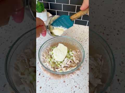 FOUR INGREDIENTS CHICKEN SALAD RECIPE