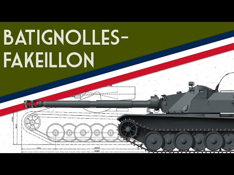 Batignolles-Fakeillon | Batignolles-Châtillon Bourrasque (fake tank)