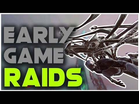 INSANE Profit From Early Game RAIDS! | ARK Genesis PvP