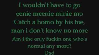 My Dads Gone Crazy (EMINEM , Hailie Jade .)LYRICS!!!!