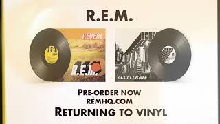 R.E.M.'s Reveal and Accelerate Vinyl Reissues