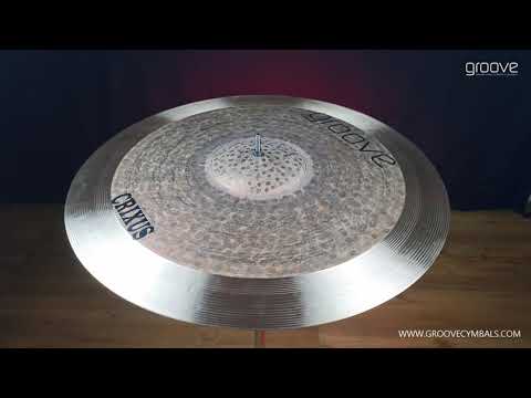 Groove Cymbals Crixus Crash/Ride 22" - DEMO