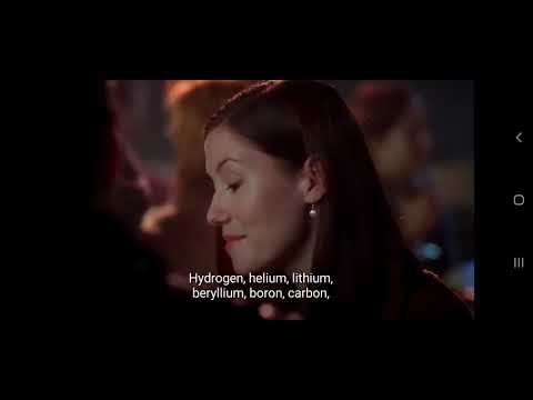 Grey's Anatomy Mark Sloan and Lexie Grey - Periodic Table (Season 5 eps 3)