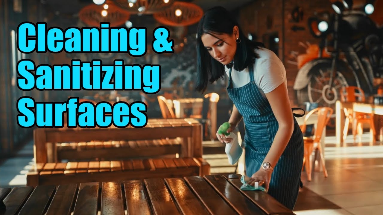 Foodservice Surface Cleaning & Sanitizing Tips