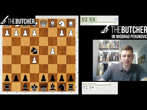 Chess Master Blitz...Fajarowicz Gambit as Black!!