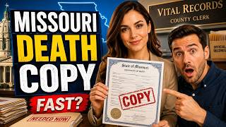 How to get a death certificate copy in Missouri