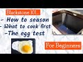Blackstone Beginners Guide | How to Season and First Cook | #blackstone #letsgriddle #griddle