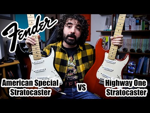 Fender American Special Stratocaster VS Highway One Stratocaster