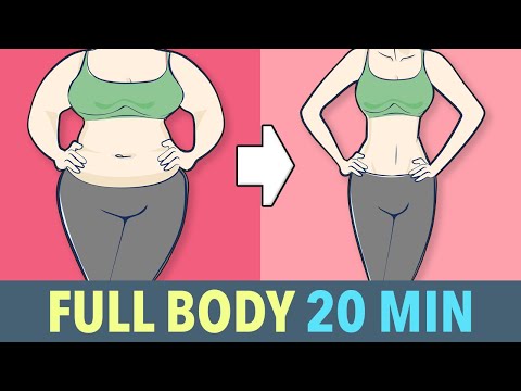 20 Minute Full Body Workout At Home - No Equipment