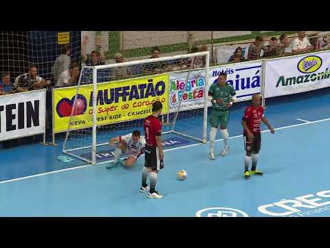 GOLS CASCAVEL FUTSAL X CAMPO MOURÃO CHAVE OURO