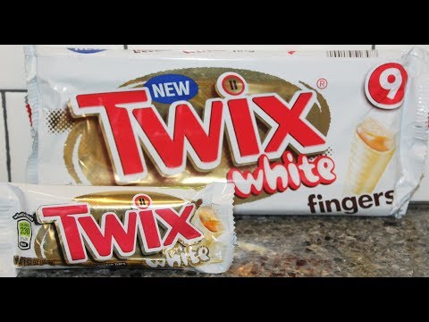 Twix Cookie Bars (Germany) vs Twix White Fingers (UK) Blind Taste Test