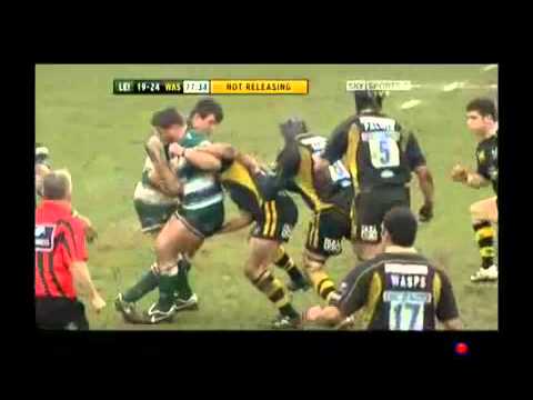 James Haskell Late Shoulder Charge Jordan Crane