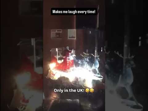 Only in the UK 😂🇬🇧🎅