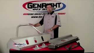 preview picture of video 'GenRight - Jeep Front Bumpers'