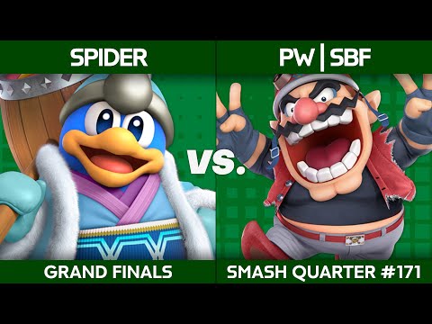 Smash Quarter 171 - Spider (King DeDeDe / Joker) v PW | SBF (Wario): Grand Finals