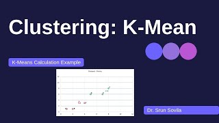 Clustering: K-Means Calculation Example