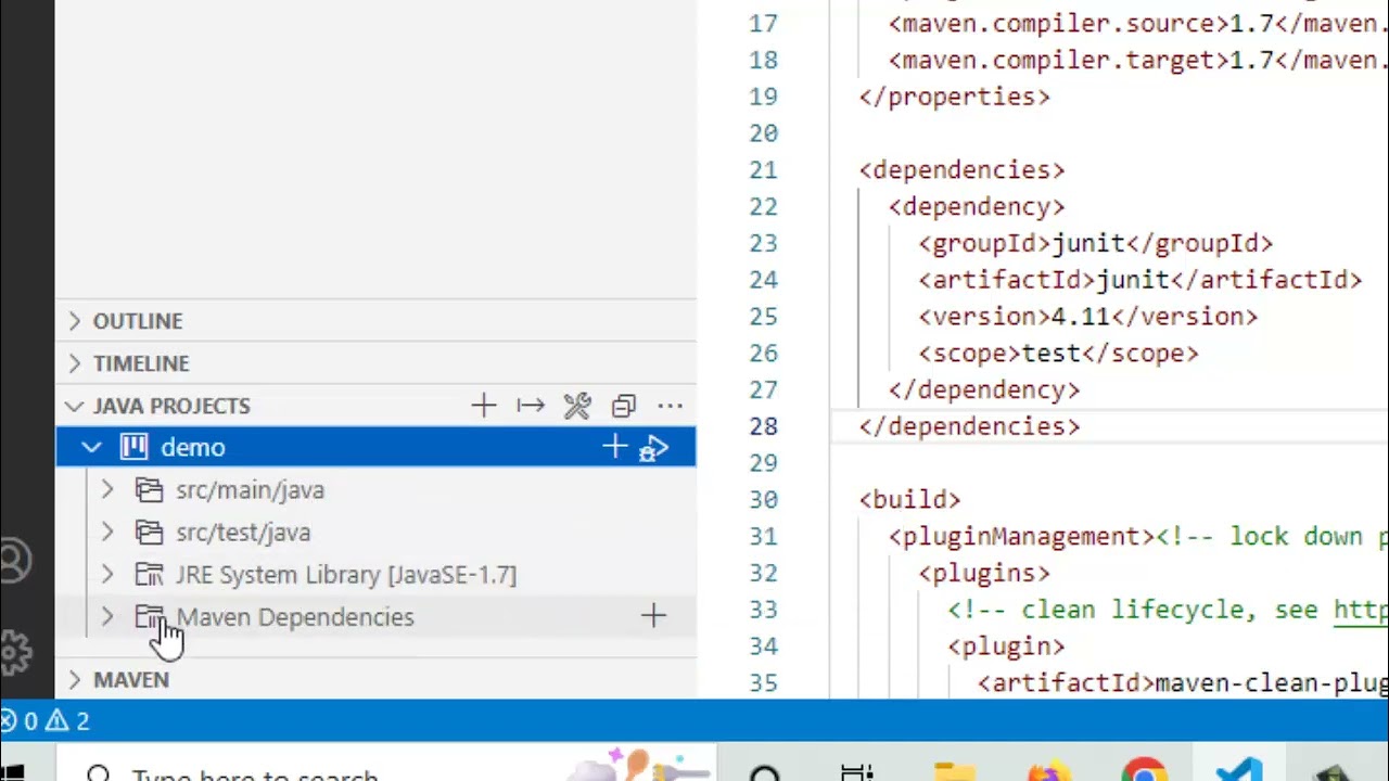 How to create Maven based Java Project in VS Code | Maven based Java project in Visual Studio Code