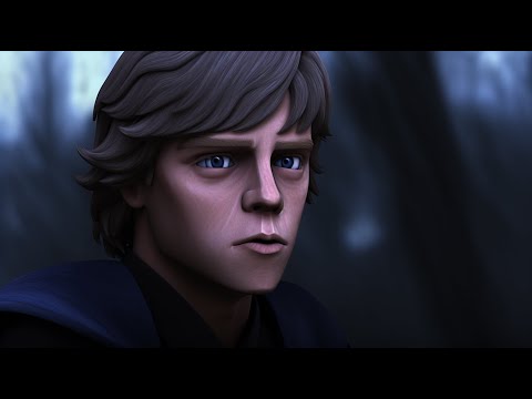 Tales of the Star Wars Galaxy: Luke Skywalker talks with Qui Gon Jinn about Anakin