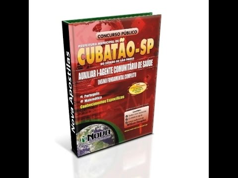 Apostila Cubatão 2014 / 2015 - Agente Comunitário de Saúde