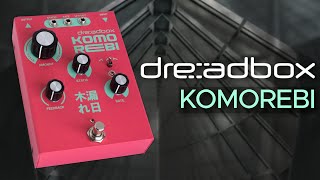 Video thumbnail for dreadbox Komorebi Chorus / Flanger sound demo (no talking) with Nymphes synthesizer by Limbic Bits