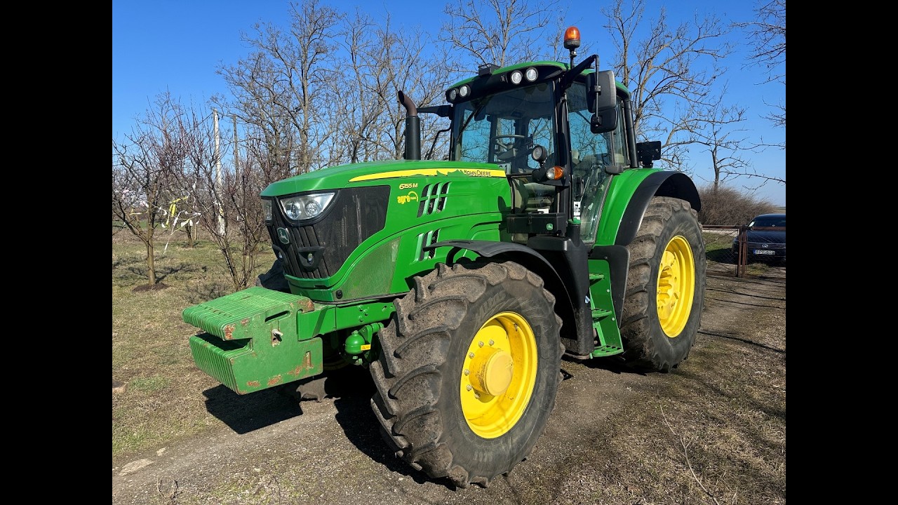John Deere 6155M traktor