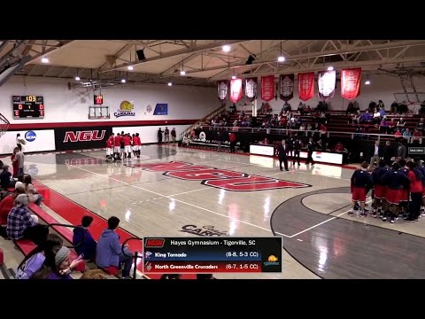 NGU Men's Basketball 2016-17 - North Greenville vs. King Highlights