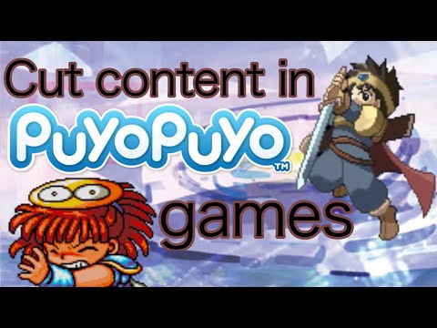 Cut content in Puyo Puyo games