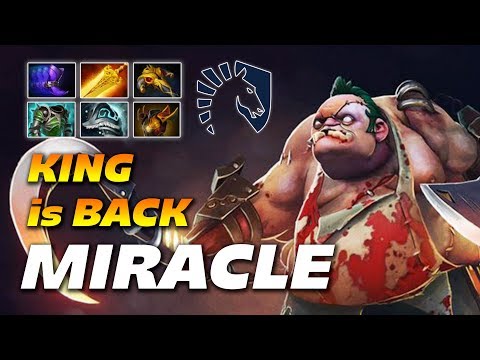 Miracle Epic Pudge - KING IS BACK - Dota 2 Pro Gameplay