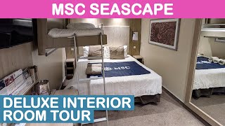 MSC Seascape: "Deluxe Interior" Cabin Tour