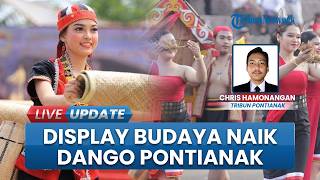 Sosok Dita, Pakai Kostum Kantong Semar Isi Display Budaya Naik Dango Pontianak saat Festival