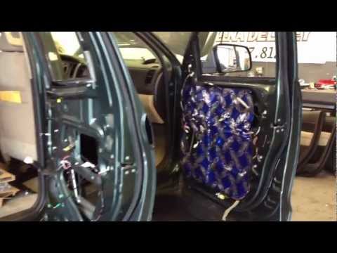 DYNAMAT Superlite Toyota Tundra Installation SOUND DEADENING