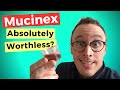 Doctor explains Mucinex...watch BEFORE you take!!!